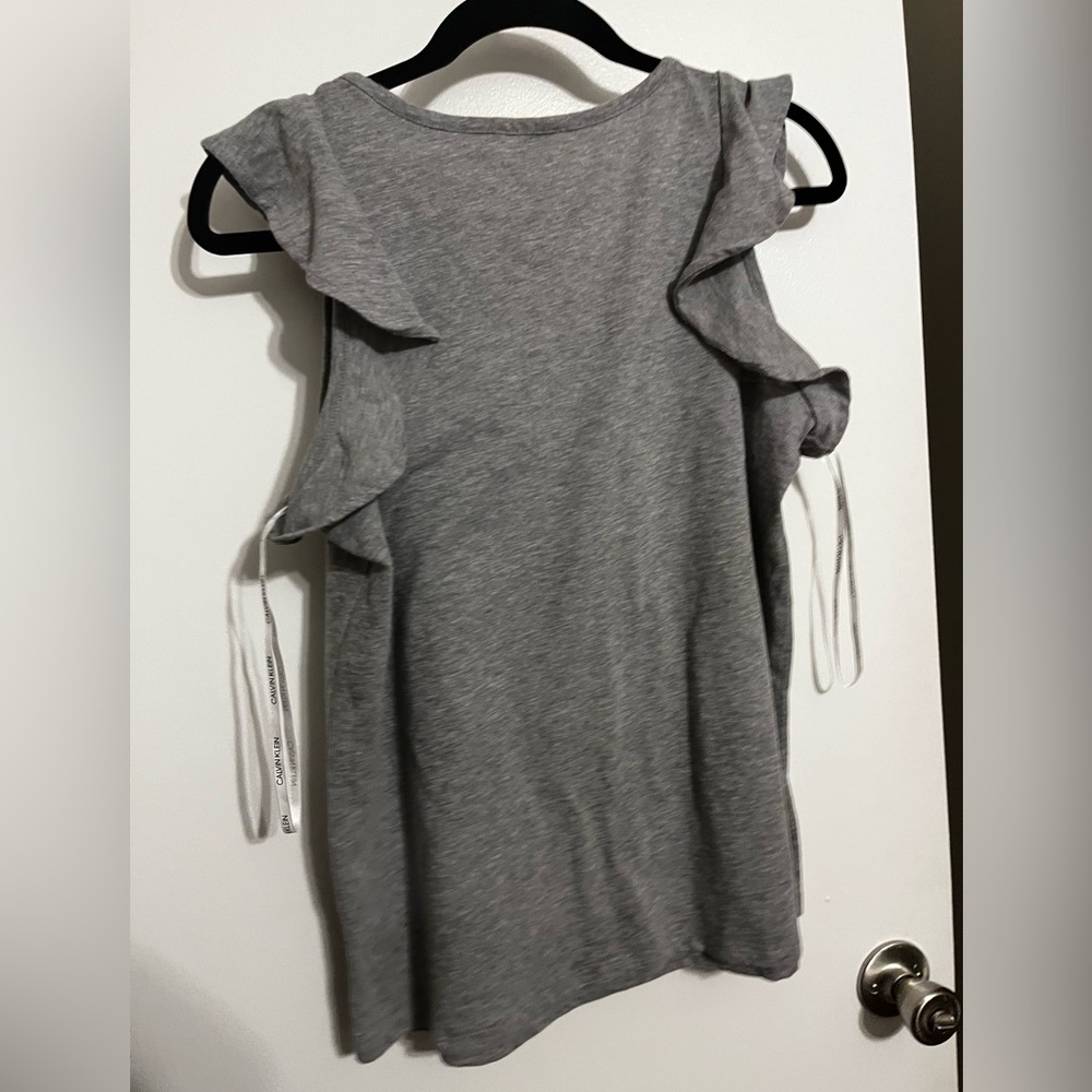 Size M, Calvin Klein cotton sleeveless shirt - Picture 8 of 17